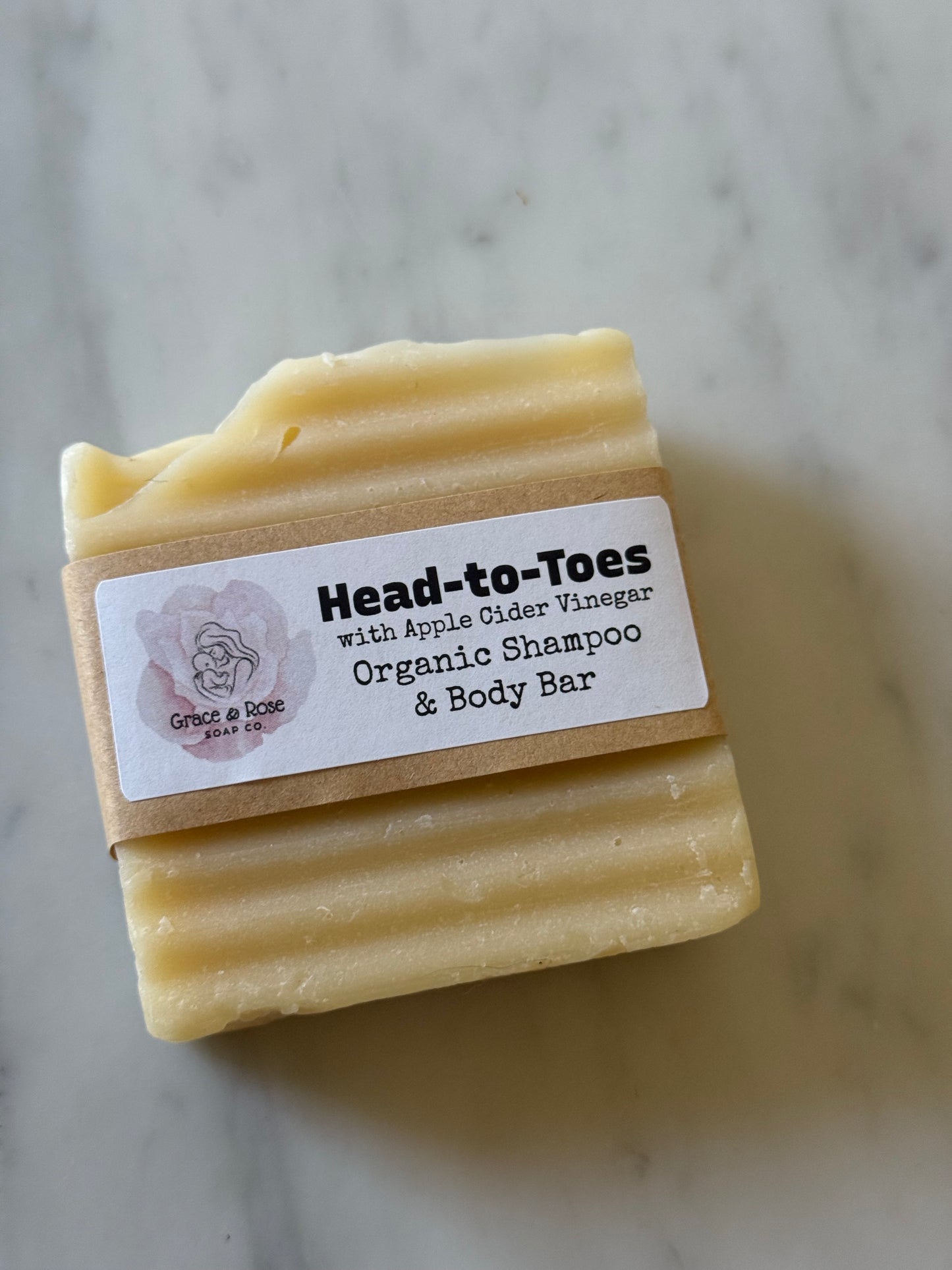 Head-to-Toes Organic Shampoo Bar (3 pack)