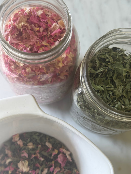 Drying Roses & Herbs
