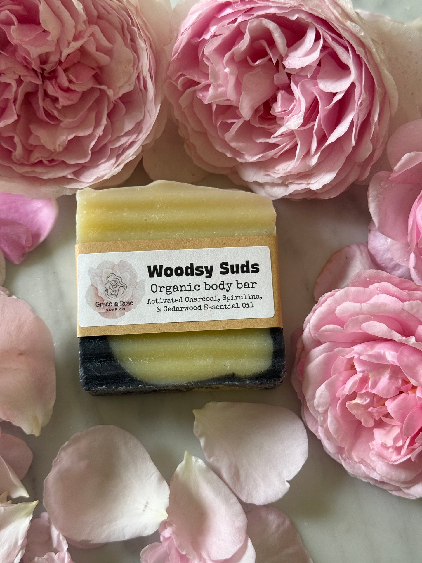Woodsy Suds: Organic Body Bar (3 pack)