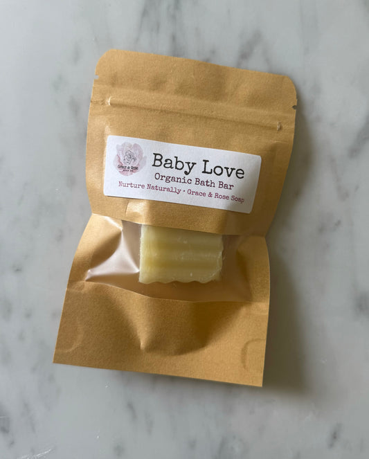 Baby Love Organic Soap Samples