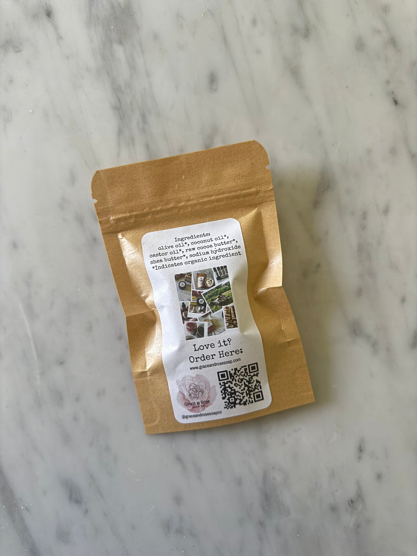 Baby Love Organic Soap Samples